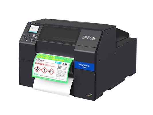 Epson ColorWorks® C6500P Peel-and-Present Label Printer Gloss/Matte