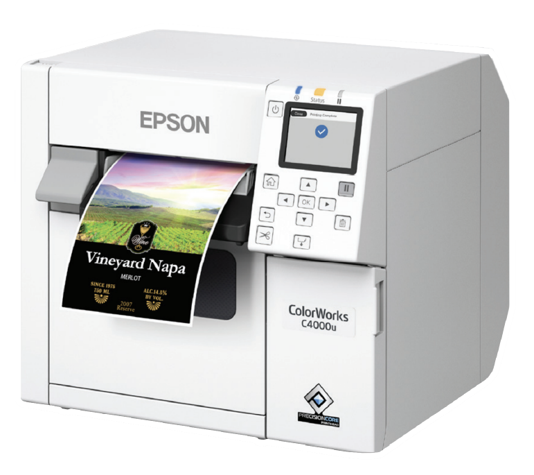 Epson ColorWorks® C4000 Label Printer Gloss/Matte