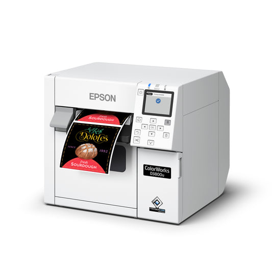 Epson ColorWorks® D3800 Label Printer with Dye Ink
