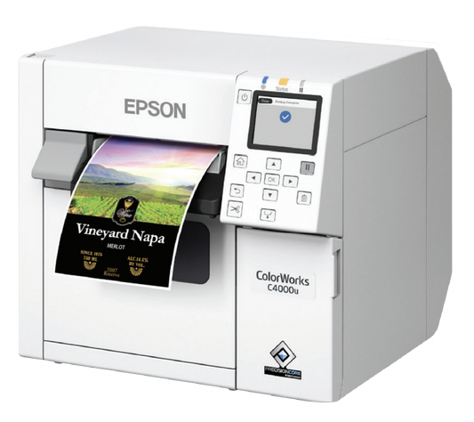 Epson ColorWorks® C4000 Label Printer Gloss/Matte