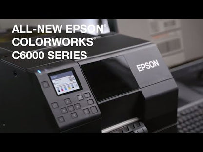 Epson ColorWorks® C6500P Peel-and-Present Label Printer Gloss/Matte